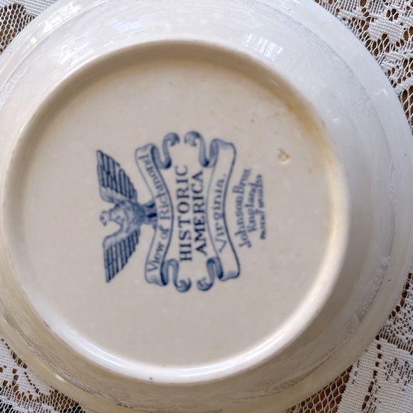 Johnson bros. “View of Richmond Virginia” vegetable bowl - Picture 2 of 3